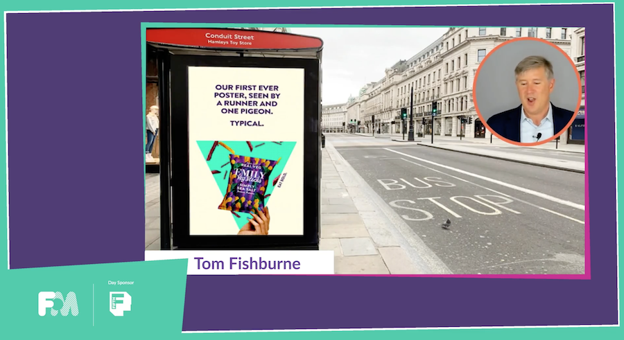 Emily Snacks външна реклама