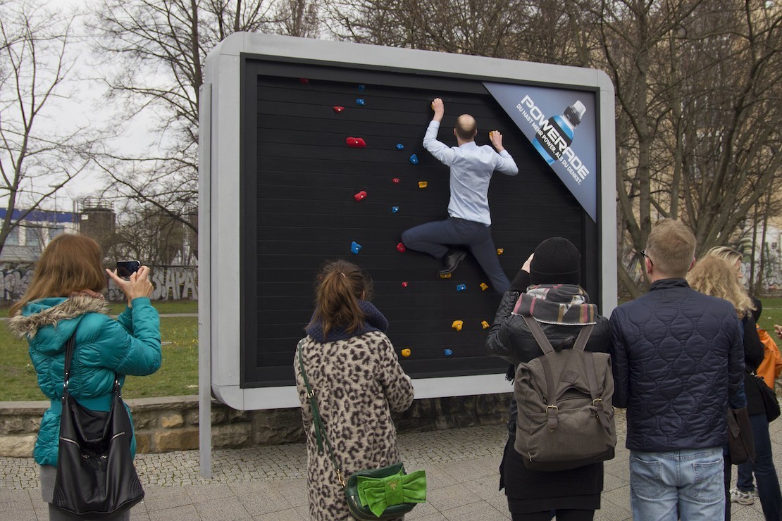 Powerade Workout Billboard 1
