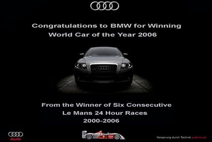 реклама audi