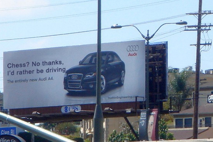 реклама audi