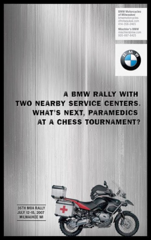 реклама bmw